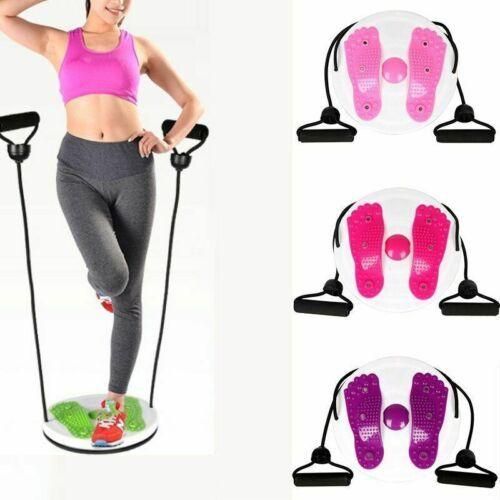 Figure Twister/Twisting Waist Disc Balance Rotating Board With Pull Rope🦋premium withExercise tube, anchor, ankle strap, and deal with the legs and suitcase, or body to establish perfect Home&Travel