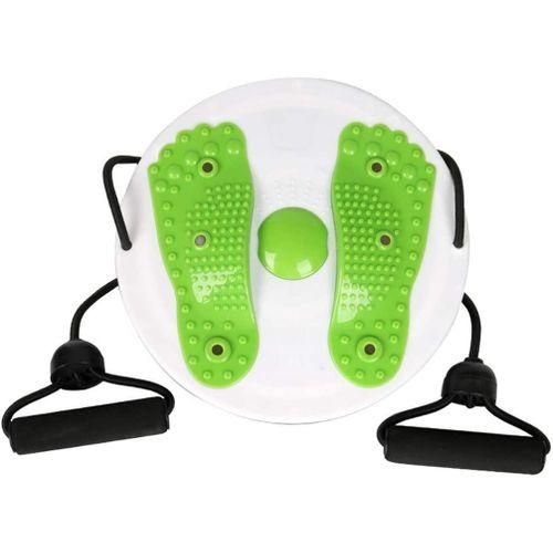 Figure Twister/Twisting Waist Disc Balance Rotating Board With Pull Rope🦋premium withExercise tube, anchor, ankle strap, and deal with the legs and suitcase, or body to establish perfect Home&Travel