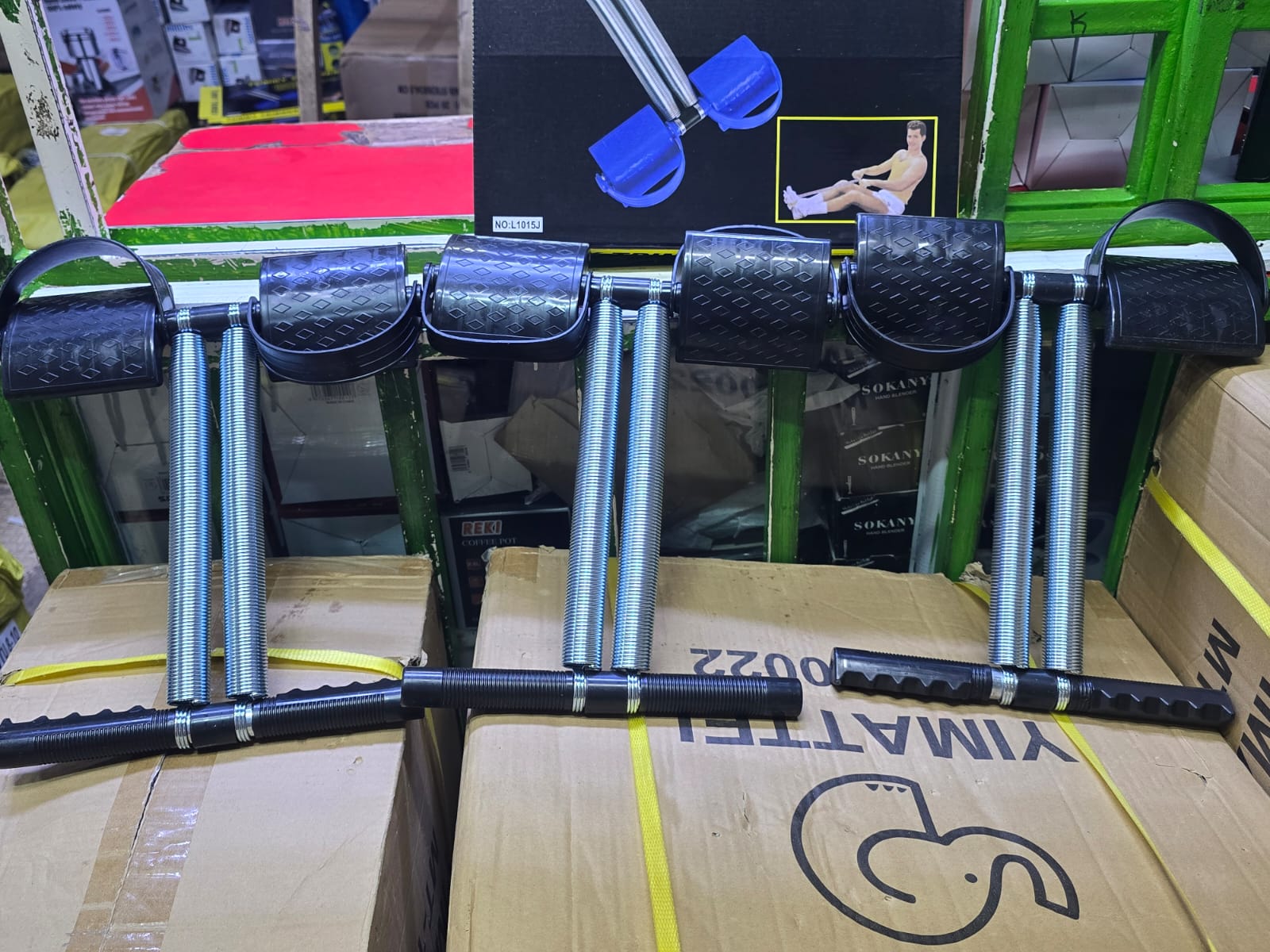 Tummy Trimmer HIGH QUALITY STRONG TUMMY TRIMMER EXERCISE KIT. Enjoy The Flat, Firm Stomach You Have Always Wanted. Our Tummy Trimmer Is Portable, Durable And Affordable🕸️ultimate abdominal, shoulder,