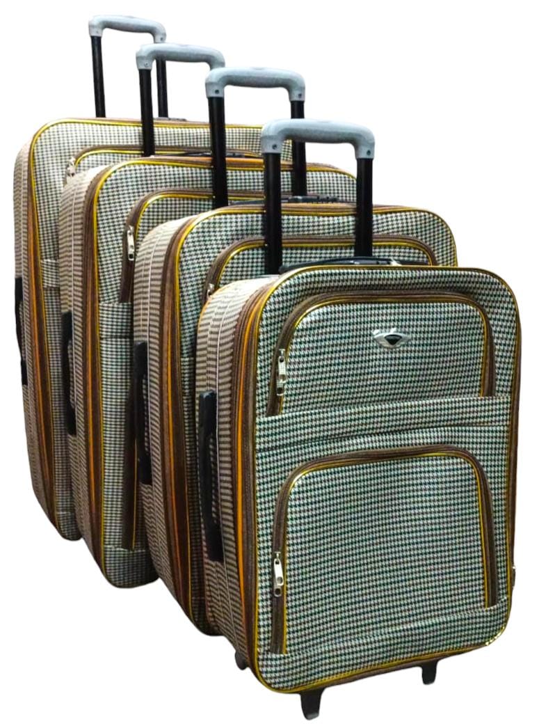 CLEARANCE SALE🔥4in1 Pioneer Suitcase Travelling Bag Stylish travel suitcase made from durable fabric. It comes with a set of 180-degree wheels for convenient movement.😶‍🌫️comes with a set of 180-de