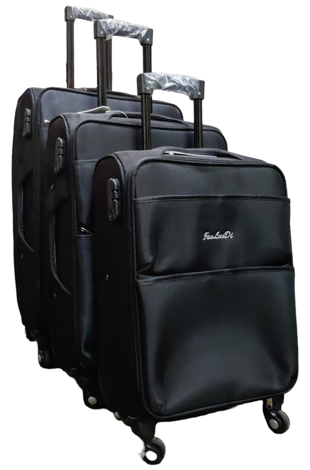 RESTOCKED🔥🔥3in1 Pioneer Suitcase Travelling Bag Stylish travel suitcase made from durable fabric. It comes with a set of 180-degree wheels for convenient movement.🔥comes with a set of 180-degree wh