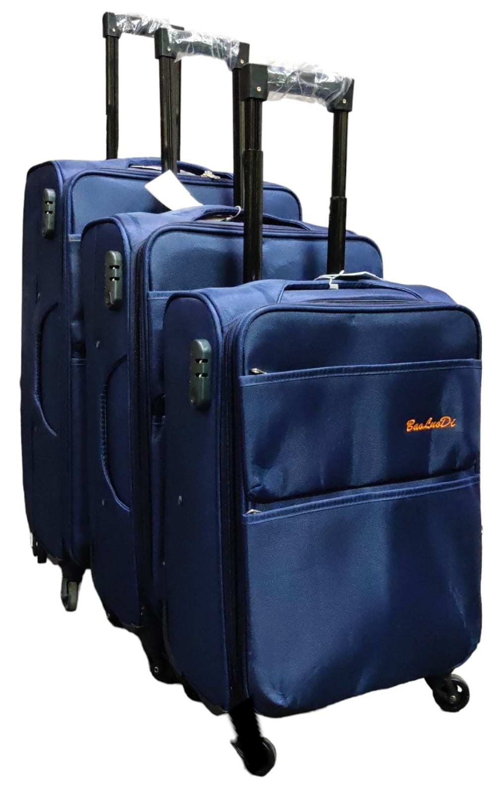RESTOCKED🔥🔥3in1 Pioneer Suitcase Travelling Bag Stylish travel suitcase made from durable fabric. It comes with a set of 180-degree wheels for convenient movement.🔥comes with a set of 180-degree wh