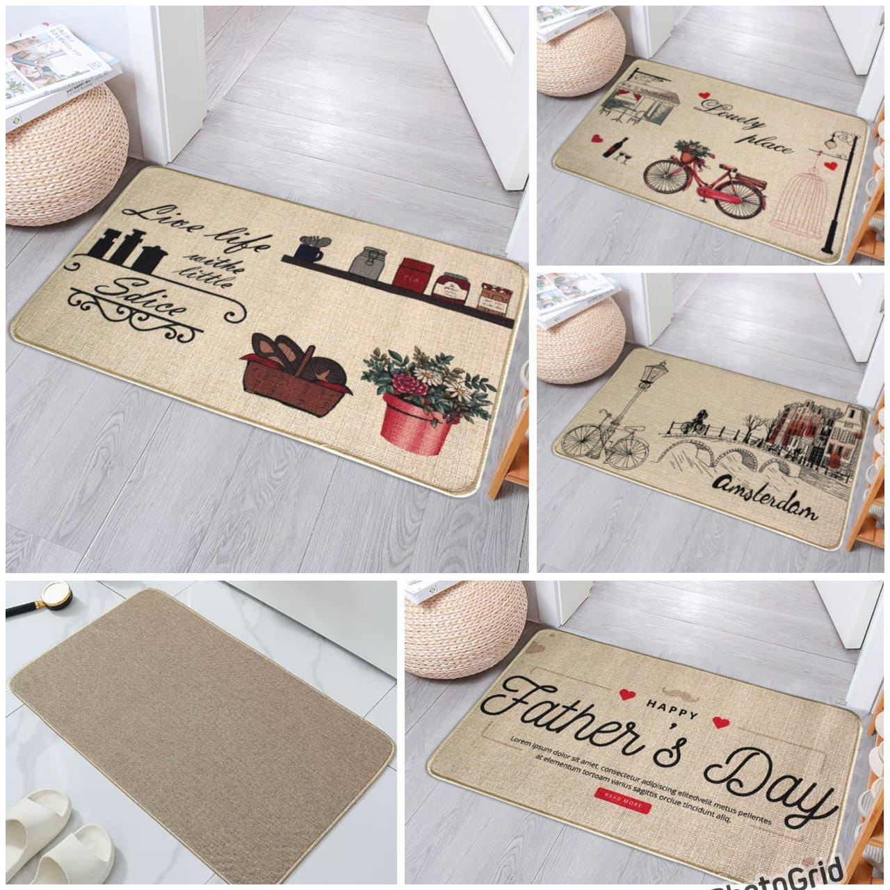 🦋NEW ARRIVALS😶‍🌫️Rubber bottom entry door mat🔥🔅Size 40x60cm
🔅Great choice for home decor、entrance way indoor, kitchen rugs and mats.
🔅This is a Machine Washable