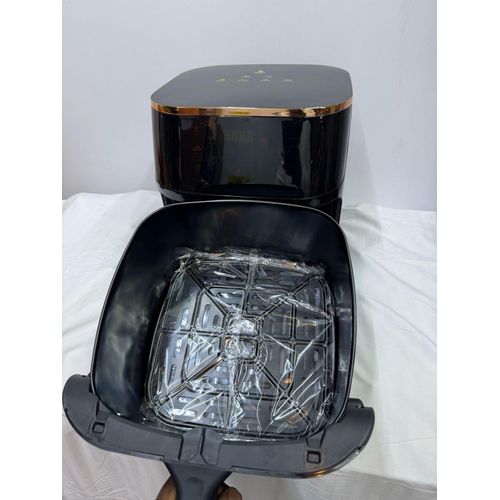 Healthy eating lifestyle.🥏🥏Nunix Air Fryer Oil Free With Digital Touch Screen 10L AF-10🔥helps you reduce up to 80% of your fat intake enabling you to fry food without the need of oil. It features r