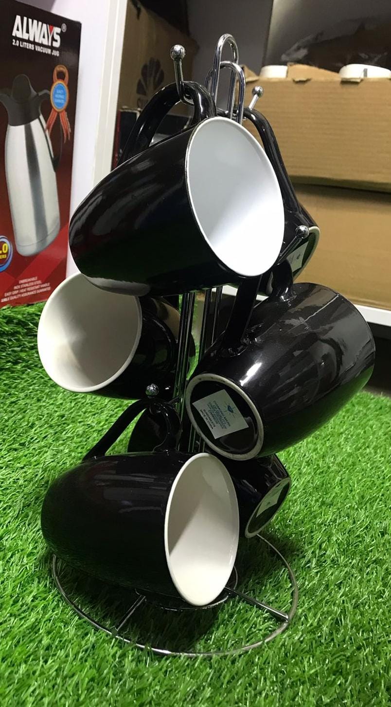 ELEGANT🥏Classic Ceramic Mugs For Tea/Coffee Set(6) (Vikombe)🎉got you covered with a Wide range and high qualityPerfect for Coffee, Tea, Hot Chocolate, Milk etc
Skillfully Designed to ensure a pleasa