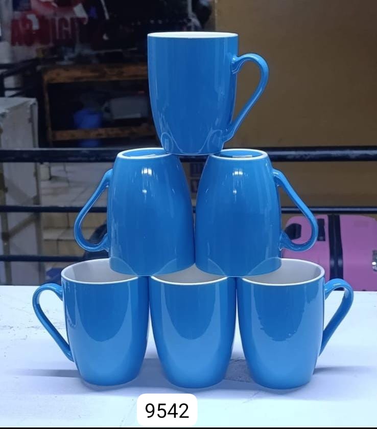 📍SUNDABESTS ELEGANT Tea Cups – Set of 6 Elegant Ceramic Cups☀️Crafted from high-quality ceramic with a sleek black finish, these cups add a modern and sophisticated touch to your tea time.