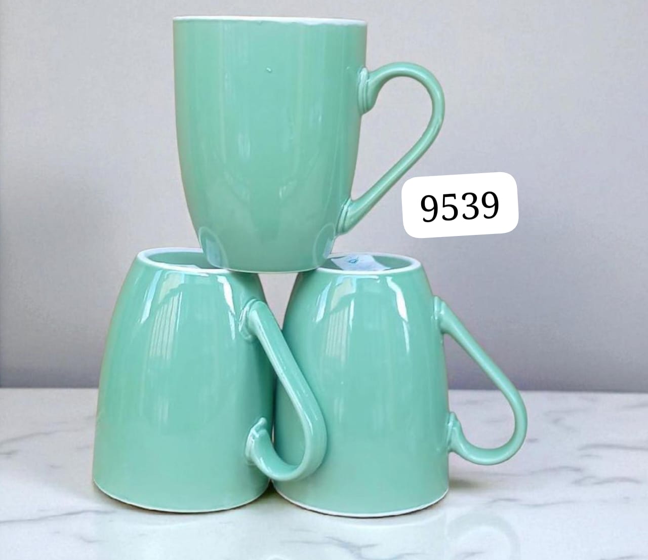 📍SUNDABESTS ELEGANT Tea Cups – Set of 6 Elegant Ceramic Cups☀️Crafted from high-quality ceramic with a sleek black finish, these cups add a modern and sophisticated touch to your tea time.