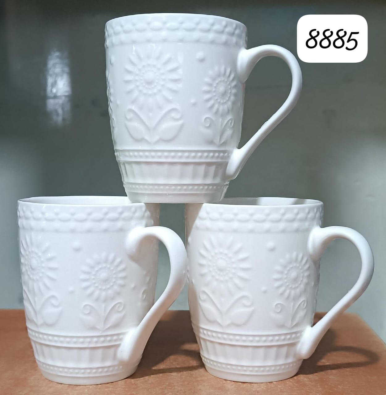 📍SUNDABESTS ELEGANT Tea Cups – Set of 6 Elegant Ceramic Cups☀️Crafted from high-quality ceramic with a sleek black finish, these cups add a modern and sophisticated touch to your tea time.