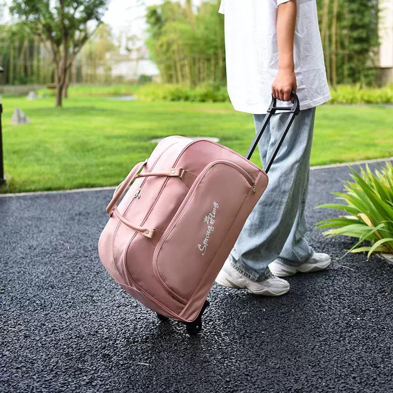 Travelling Duffel Bag, PU Unisex Travel Bags🔥Stylish & Practical: Designed to keep you organized while traveling in style, with a sleek, timeless design that complements any outfit.

Comfortable Carr
