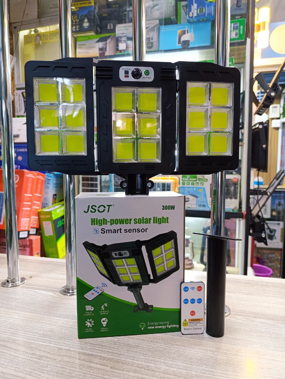 Super Bright Solar Street Lamp🎇Solar Light Super Bright Outdoor 300Watts Solar Street Lamp Motion Sensor Waterproof Solar Power Lights Yard Country House Garden FLOODLIGHTS🎇