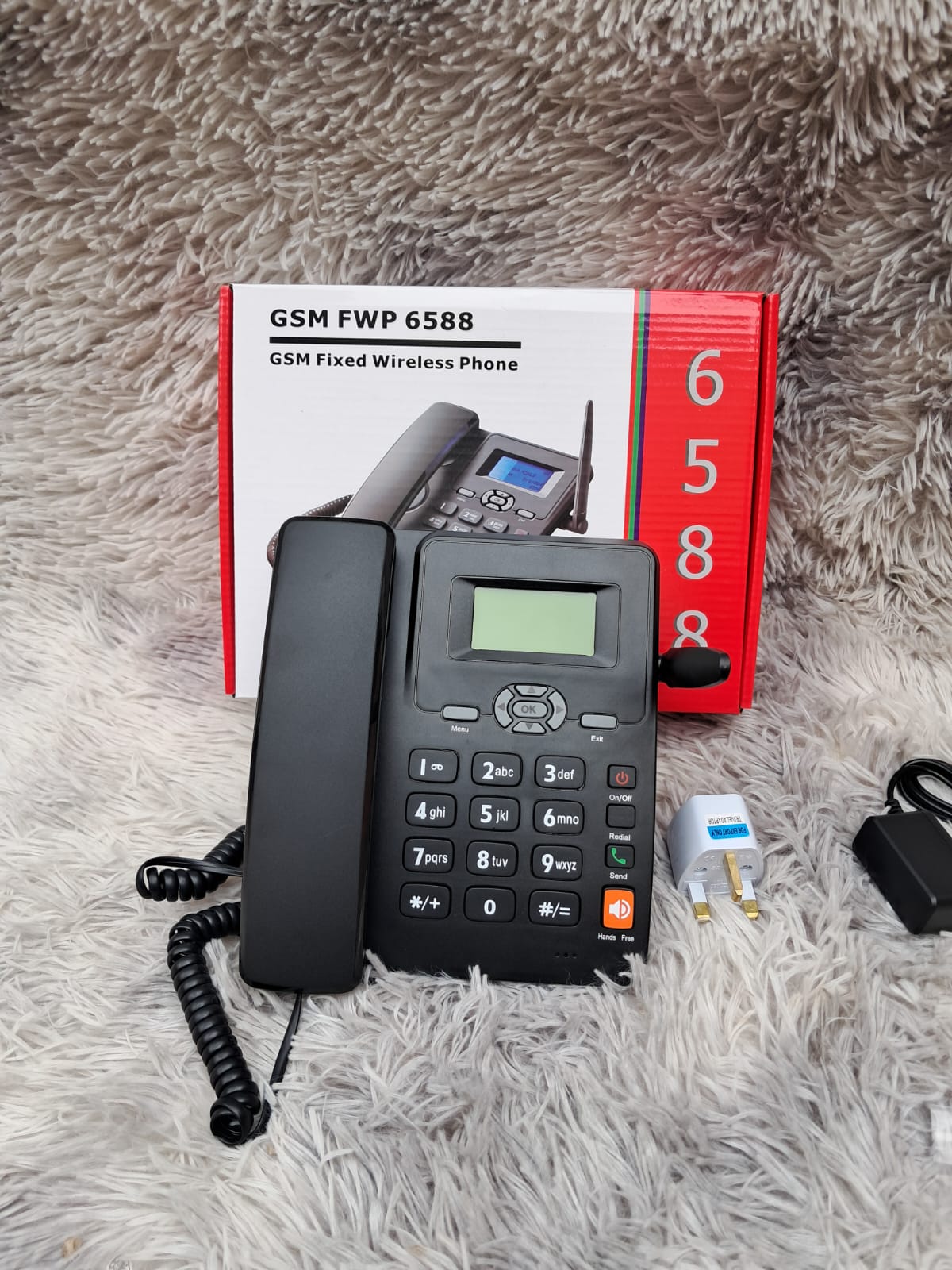 GSM wireless DUAL sim phone which operates just like an ordinary mobile phone and is compatible with all networks.It has an FM radio calendar sms features and alarm.-Support GSM 850/900/1800/1900Mhz d