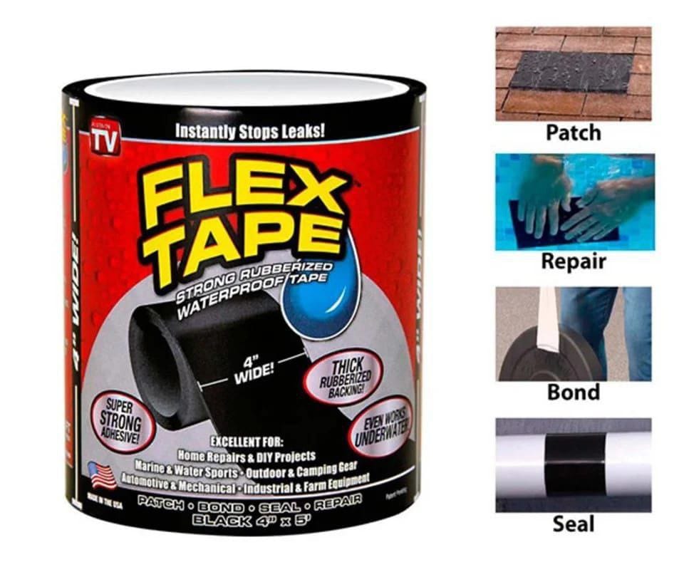 😶‍🌫️RESTOCKED🤮Flex Tape Rubberized Waterproof Repair Tape-10cmx150cm😶‍🌫️Use On: PVC, acrylic, metal, steel, copper, aluminum, wood, ceramic, porcelain, tile, glass,
Rubber, fiberglass, stucco, pl