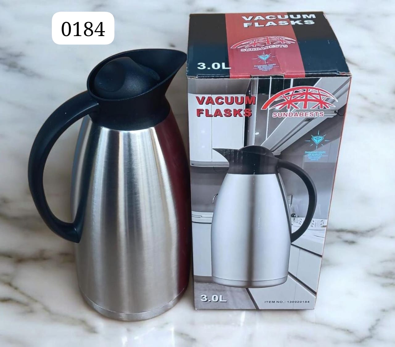 🎀Unbreakable Vacuum Thermos Flask 3.0L🎇keep it hot or cold for 24 hours, here's the deal. The Always Stainless Steel Thermos Flask. This flask has been crafted out of stainless steel to offer the be