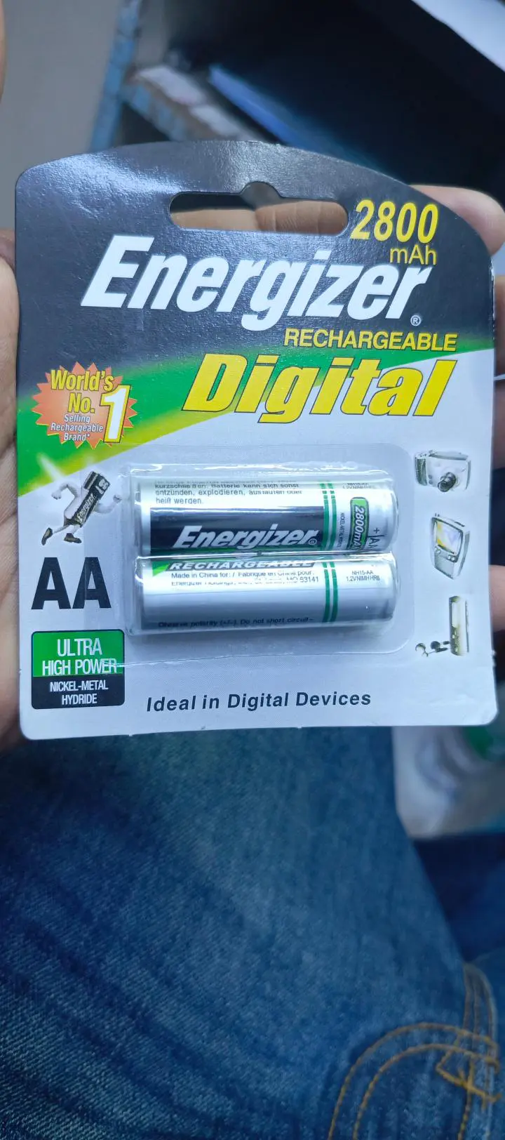 Energizer AA Rechargeable Batteries