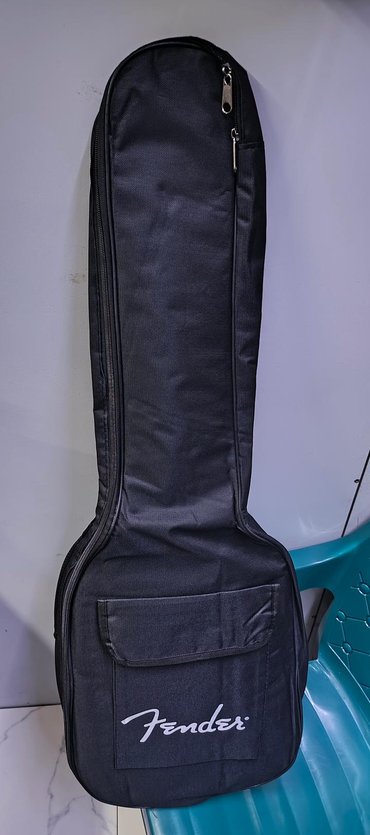 Fender Electric Guitar bags + Guitar strap (Fits Solo & Rhythm guitar)