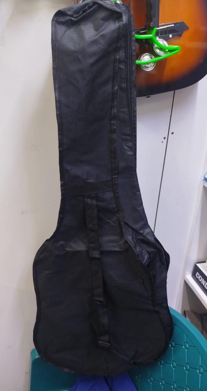Guitar Bag + Strap (Unpadded for acoustic and semi-acoustic guitars)