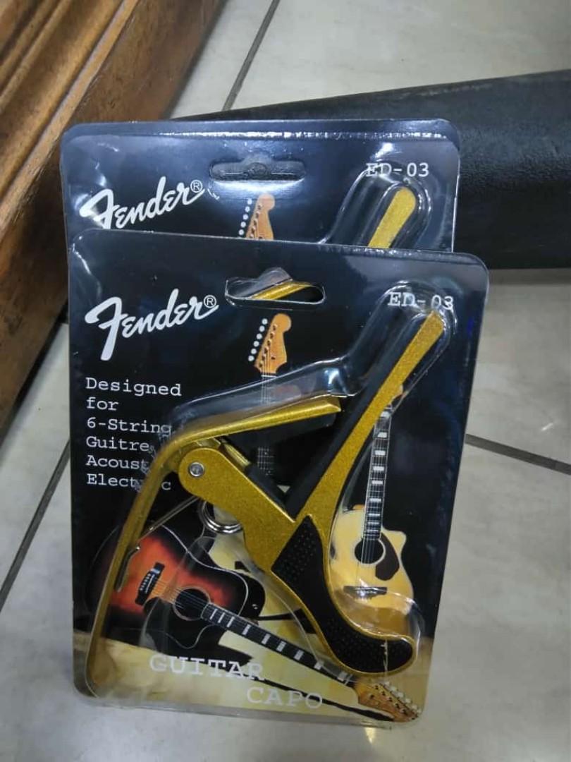 Fender Guitar Capo for electric and acoustic guitars