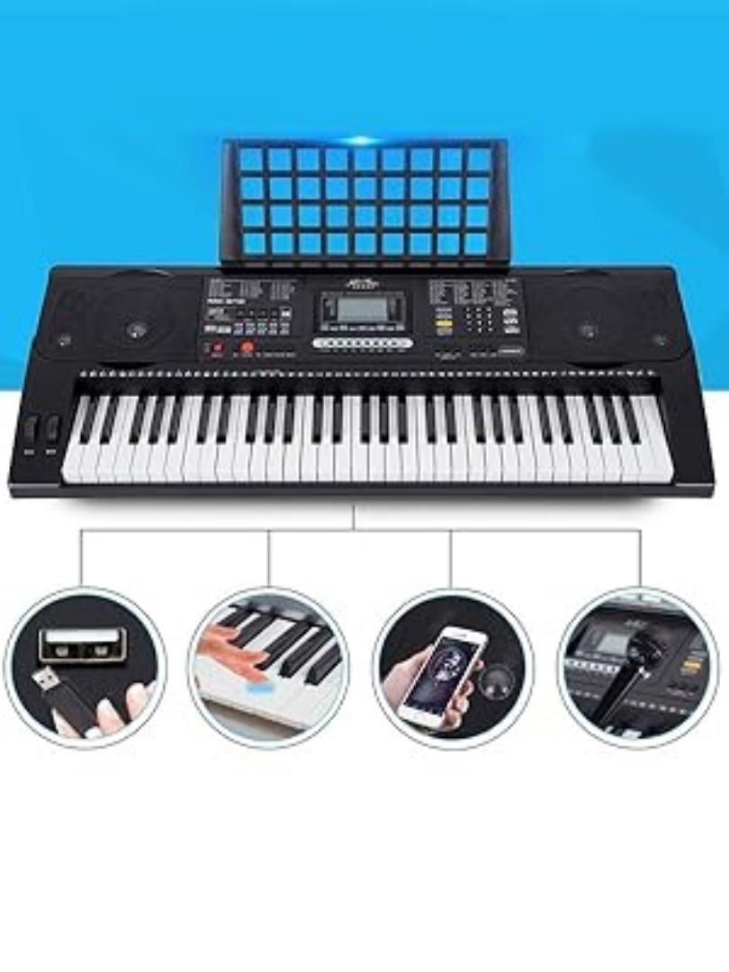 MK812 Professional Electronic Keyboard 61 Keys