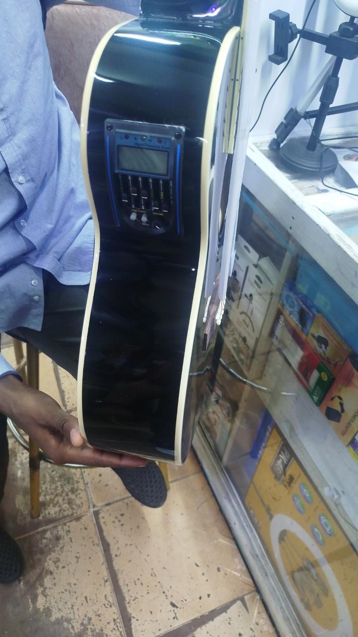 Elegant Semi-Acoustics guitars with digital turners & equlizer