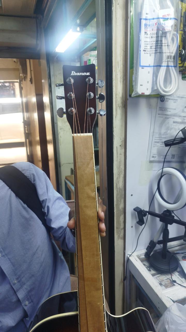 Elegant Semi-Acoustics guitars with digital turners & equlizer