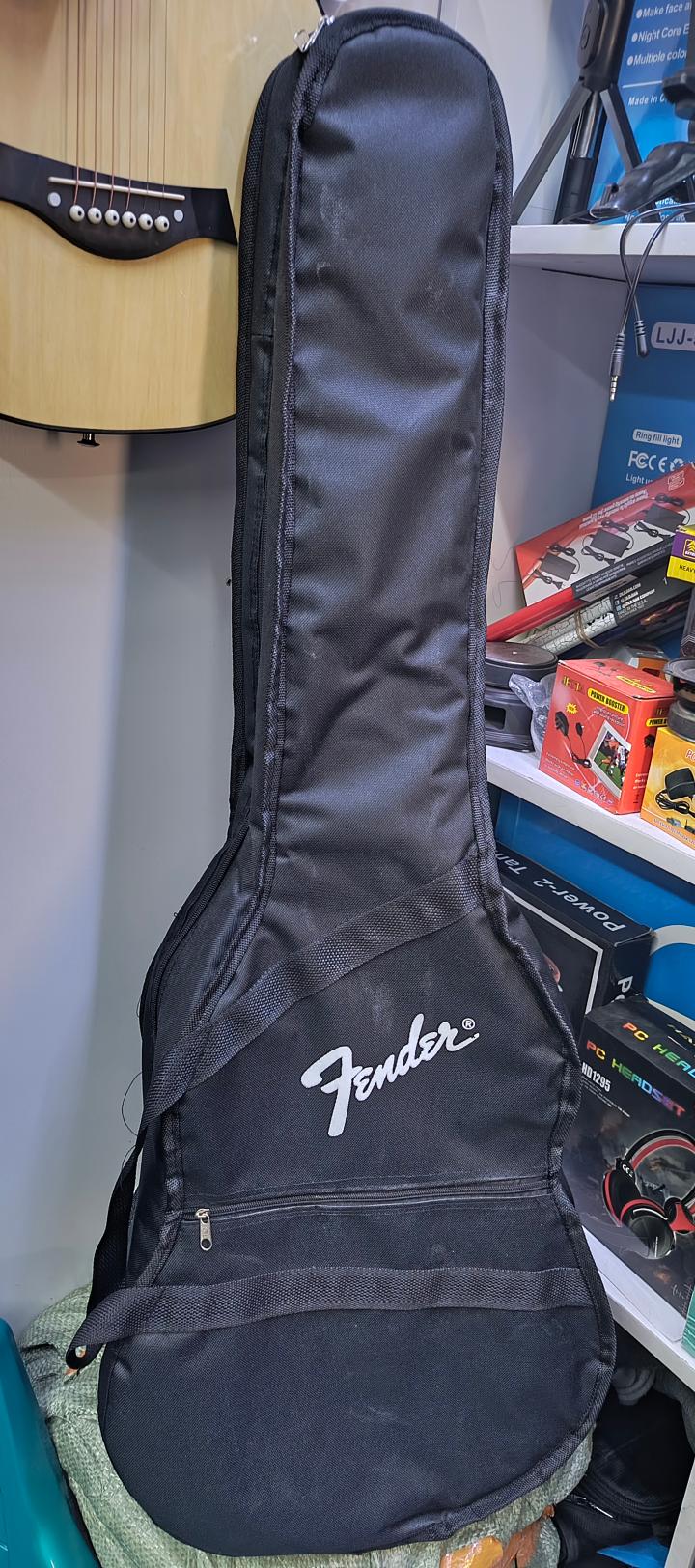 Custom Made Electric padded Bag + guitar shoulder strap + Guitar pick