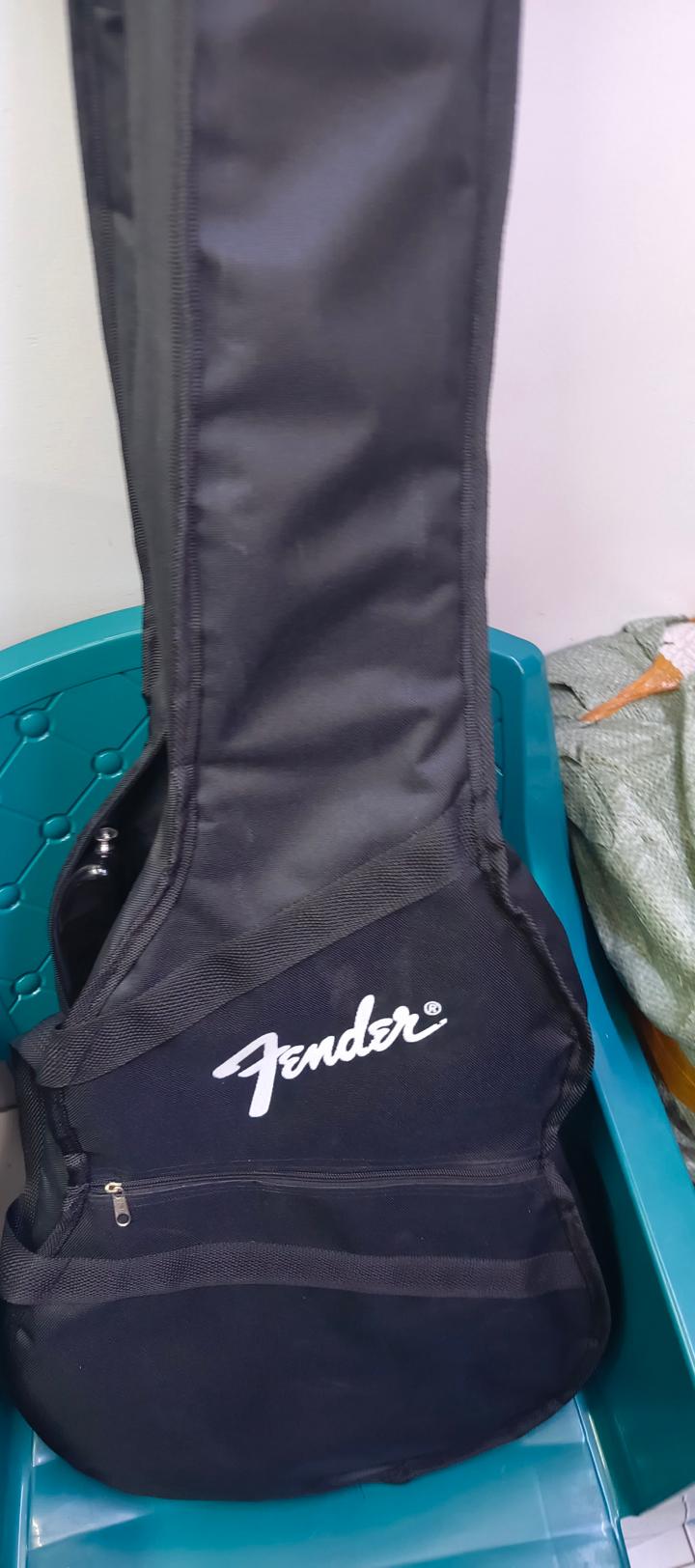 Custom Made Electric padded Bag + guitar shoulder strap + Guitar pick