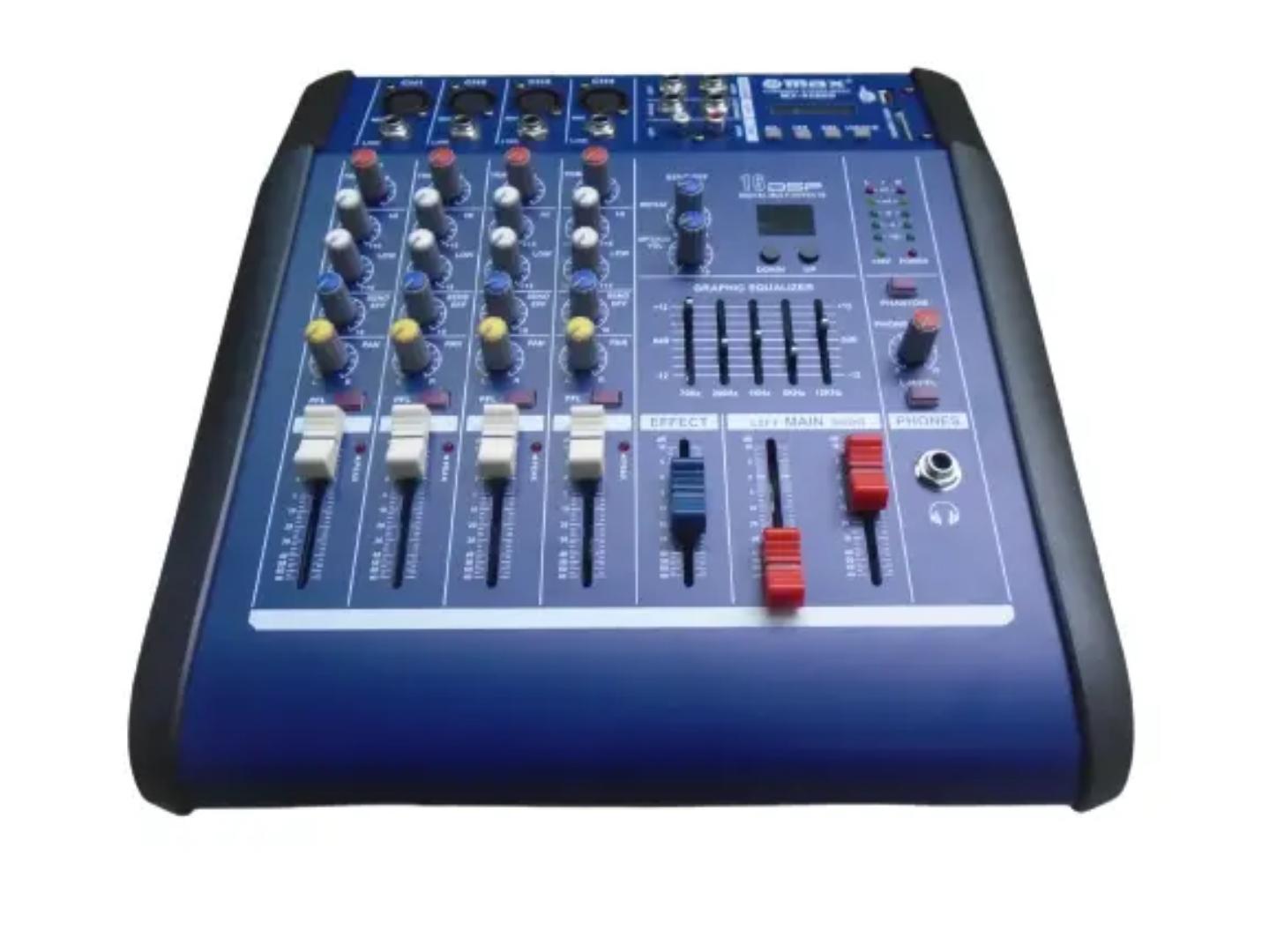 Max 4ch powered mixer