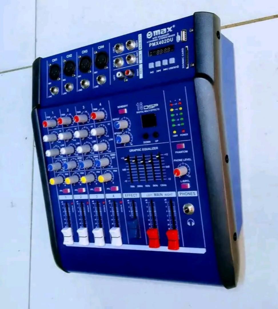 Max 4ch powered mixer