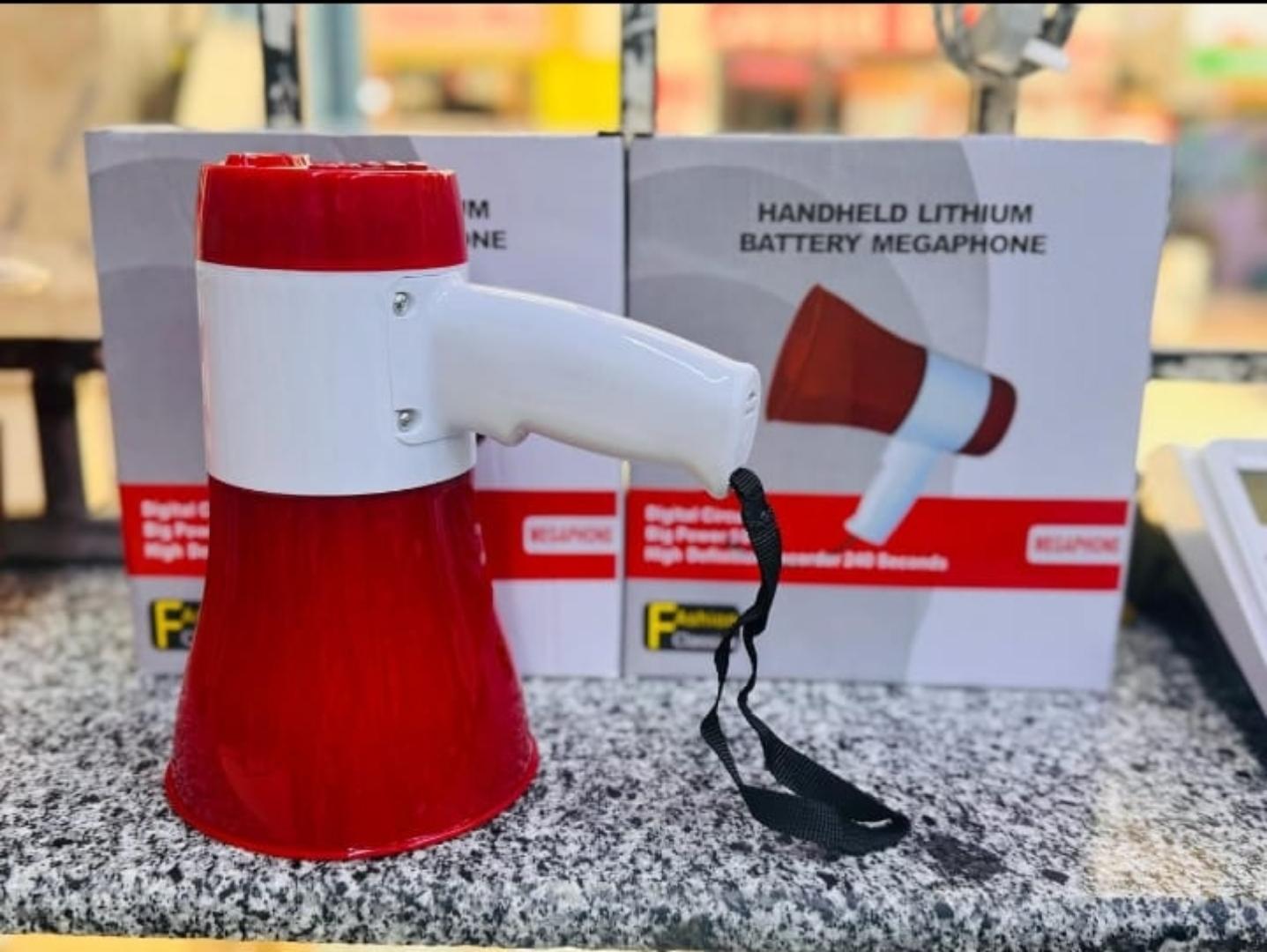 Handheld lithium Battery Megaphone