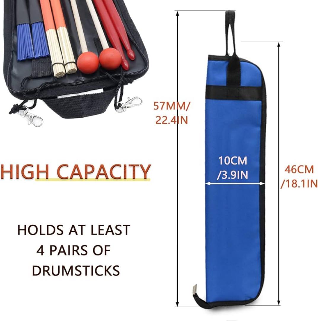 Quality Drum sticks bags fits upto 6 drumsticks