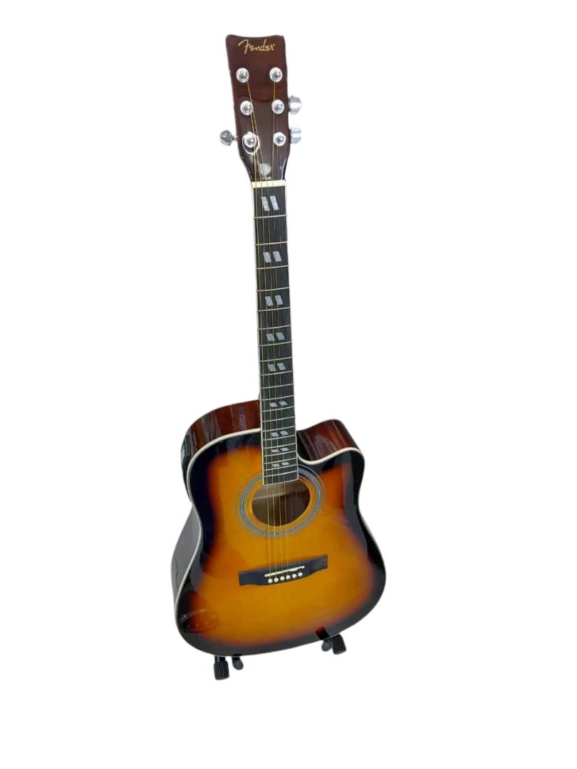 Professional Full 41" Semi-acoustic Guitar with a digital turner plus shoulder strap