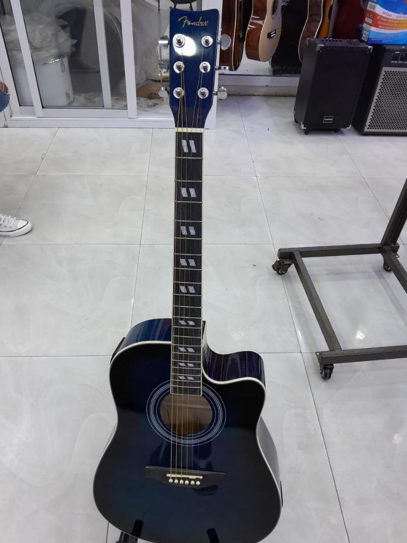 Professional Full 41" Semi-acoustic Guitar with a digital turner plus shoulder strap