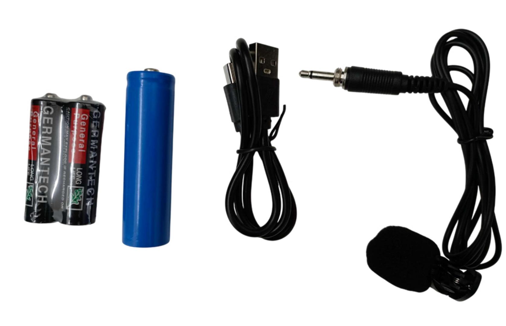 ttd-m09 Wireless Head and Lapel/Collar Microphone Rechargeable