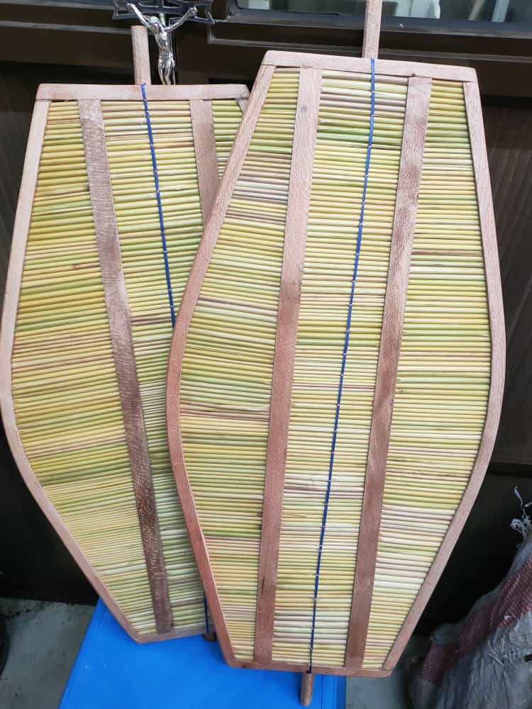 Large Oval Kayamba, Custom-made African Music Instrument