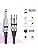 6.35mm Jack to XLR Cable 3-Pin Microphone Cable 8 Meter (26.2 Feet) Male to Female Audio Cord Handheld Design Compatible with Mic, Guitar,Microphone Black, 1 Pc Pack