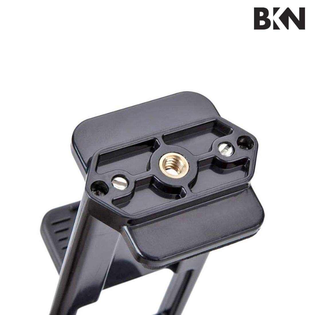 Universal 1/4'' Thread Tripod Mount Holder Mobile Phone Selfie Double Clip Bracket Holder Tripod Monopod Stand Mount Adapter for Ipad Pad Phone Multifunction