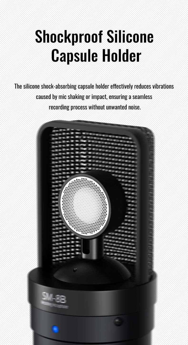 SM-8B(2nd Gen) Professional Recording Microphone