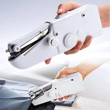 Portable Sewing Machine Mini Household Items Handheld Stitching Sew Handy Stitch Needles Work