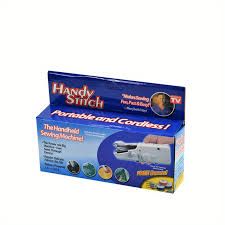 Portable Sewing Machine Mini Household Items Handheld Stitching Sew Handy Stitch Needles Work