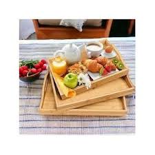 🌿 3-in-1 Bamboo Serving Trays Set – Large, Medium & Small with Wooden Handles | Durable, Eco-Friendly, Multipurpose Food & Drink Serving Tray Set 🍵