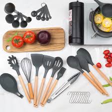 ➡New Arrival Special Offer 🎉| 12 in 1 Cooking & Serving Spoon Set with Holder 🍴 | Silicone, Heat-Resistant & Stylish 🍳 Upgrade your kitchen with the ultimate utensil set!
