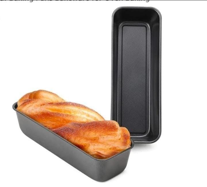 OFFER!! OFFER!! Durable non-stick carbon steel toast pan designed for perfect bread, toast, and cakes. Even heat distribution, easy to clean, and ideal for home baking in ovens and toaster ovens.