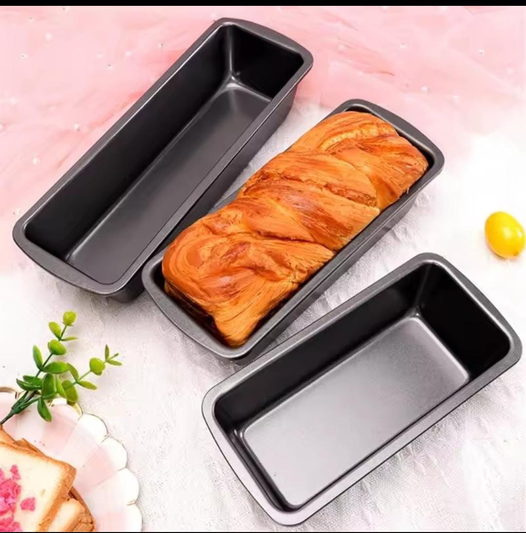 OFFER!! OFFER!! Durable non-stick carbon steel toast pan designed for perfect bread, toast, and cakes. Even heat distribution, easy to clean, and ideal for home baking in ovens and toaster ovens.