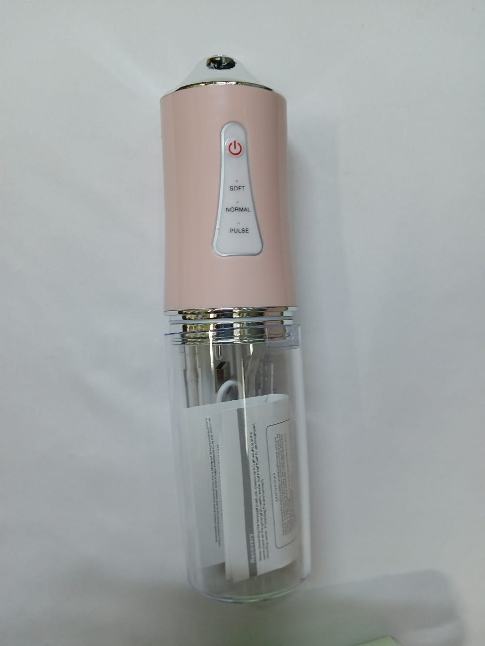 🦷 SMILE BRIGHT DEAL! Rechargeable Portable Oral Irrigator. Includes 4 nozzles for deep cleaning between teeth. Waterproof, cordless and perfect for travel or braces. BUY NOW for professional care!