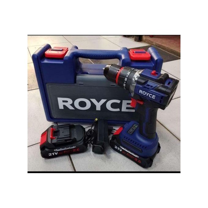 Royce Powerful 21V Brushless Cordless Drill With Hamme