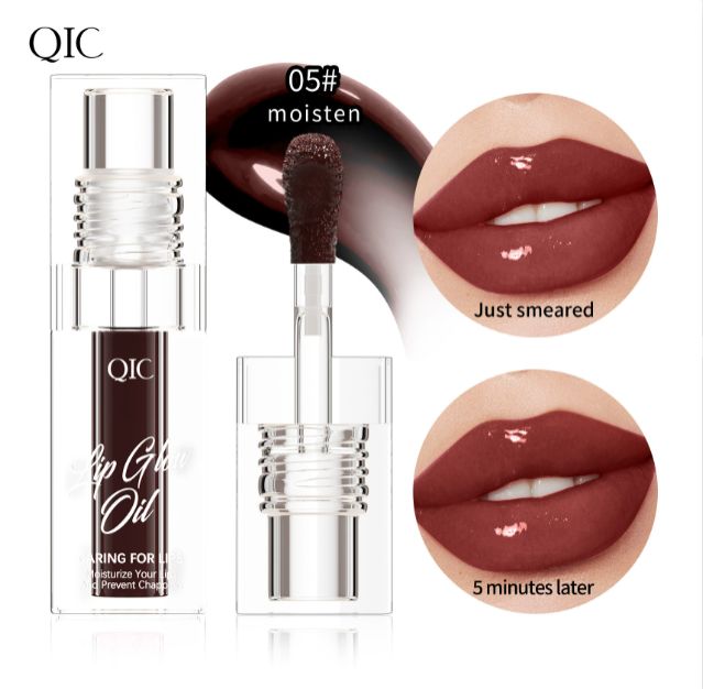 QIC hot color-changing lip oil Lip Oil Lip Oil Moisturizing Lip Pouting Lip Lip Gloss Lip Gloss Lip Gloss Lip Gloss