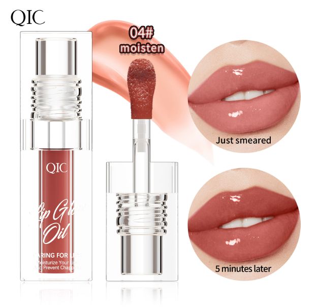 QIC hot color-changing lip oil Lip Oil Lip Oil Moisturizing Lip Pouting Lip Lip Gloss Lip Gloss Lip Gloss Lip Gloss