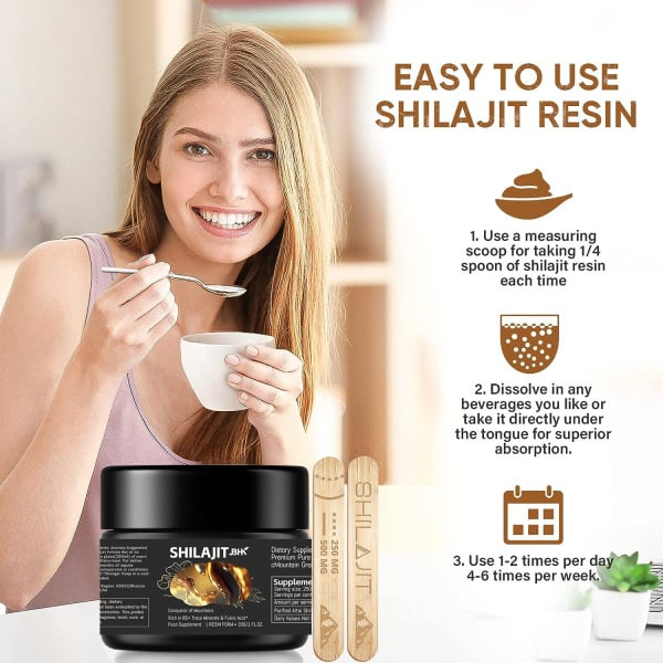 Pure Himalayan Shilajit resin