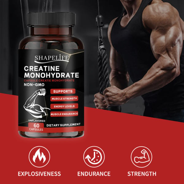 Creatine monohydrate Capsules non-gmo
