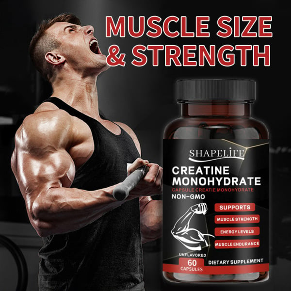 Creatine monohydrate Capsules non-gmo